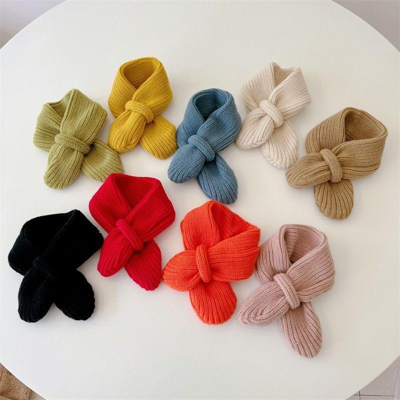 Product Introduction of Winter Baby Scarf Soft Warm Knitted Kids Scarves for Girls Boys Candy Children Scarfs Toddler Neck Warmer Infant Acccessories 16