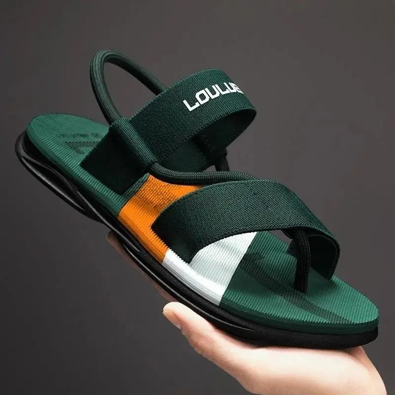 [ 16K Positive Reviews] Men'S Flip-Flops Summer New Style Men'S Outdoor Non-Slip Lightweight Wear-Resistant Comfortable Thong Sandals Sports Sandals