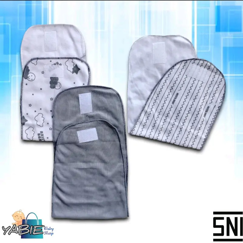 3pcs Gurita/Amet Bayi Newborn 0-3bulan motif arista baby SNI 5