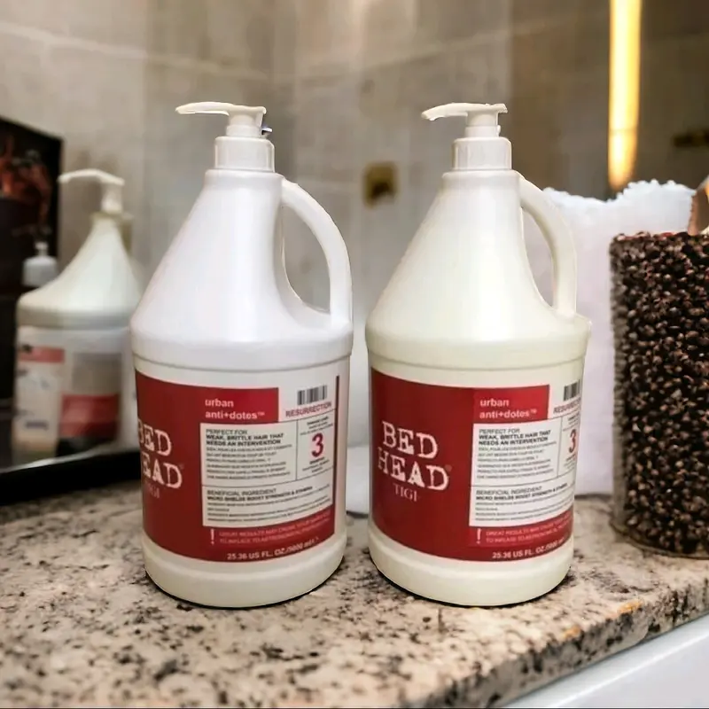 [ Hàng Chuẩn Đẹp] Dầu Gội Can 5 Lít Bed Head Tigi Đỏ Số 3 - Dành Cho Tóc Hư Tổn Nặng, Tiết Kiệm Cho Salon daugoi cap 4