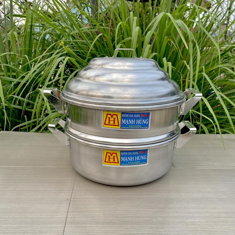  Xửng nhôm Mạnh Hùng hấp xôi hấp đồ ăn 30cm  34cm 