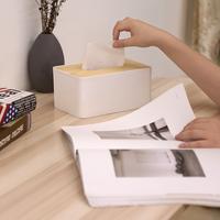 Gambar Kotak Tisu Bambu Multifungsi | Penambah Estetika Ruang Tamu & Meja Makan - M dari king rabbit official Kota Tangerang 1 Tokopedia