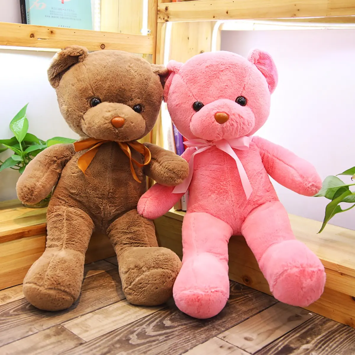 Free ShippingFree Shipping 10 Color Large Cute Teddy Bear Living Room Sofa Color Doll Bear Pillow Doll Plush Toy Girl Birthday Holiday GiftEducational Gift Set Boys Girls  Multicoloured Game  Musical
