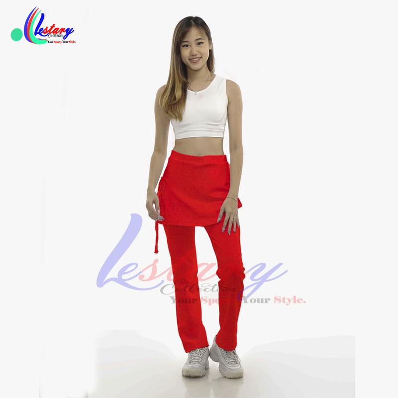 celana senam rok kantong Wanita best Seller 0