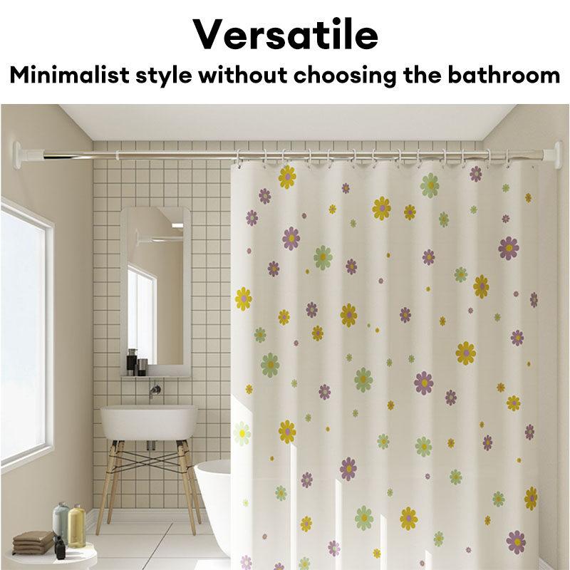Product Introduction of Bathroom Waterproof Shower Curtain, Mildew Proof Curtain, Door Curtain, Air Conditioning Partition Curtain, Hanging Curtain, No Need To Drill Holes 15