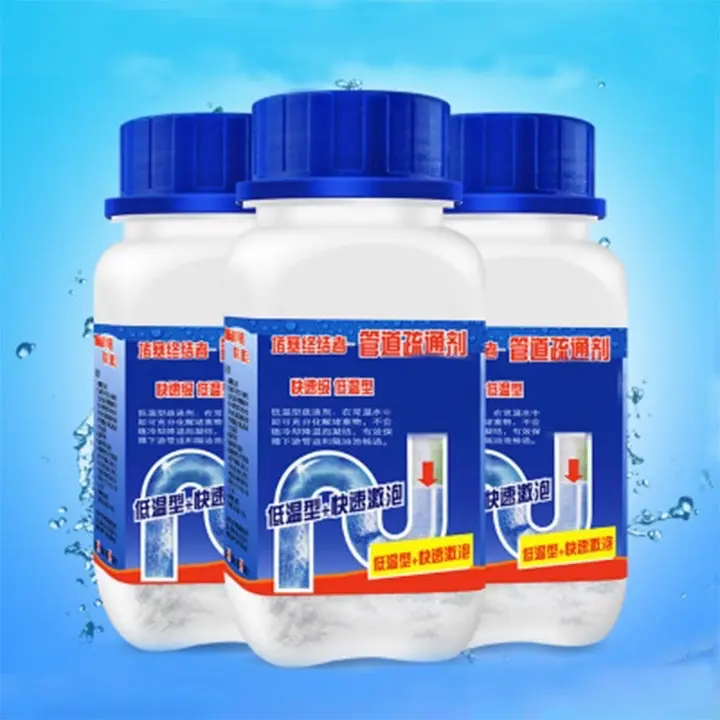 Bột thông tắc cống, làm sạch ruột gà, ống cống, giảm mùi hôi