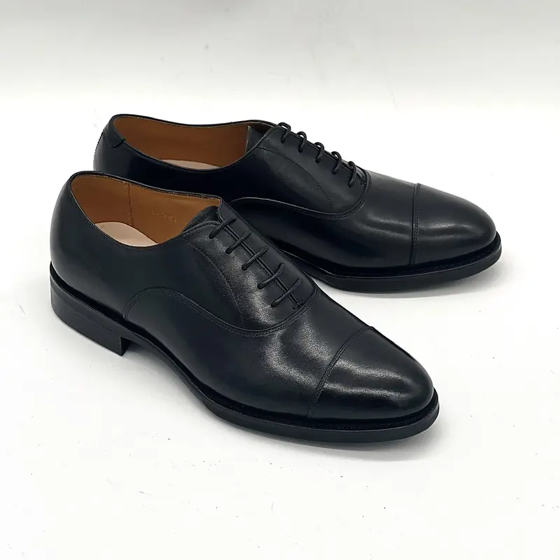 Giày Oxford Captoe CNES (VN001) đế cao su Dainite khâu Goodyear (OUTLET) 3