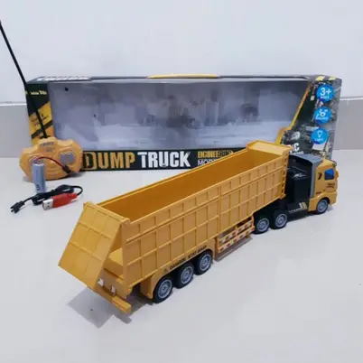 Mainan RC Dump Truck Remote Control - Mobil Truk Pasir Remot Anak Laki Baterai Hello Kitty Koleksi 0