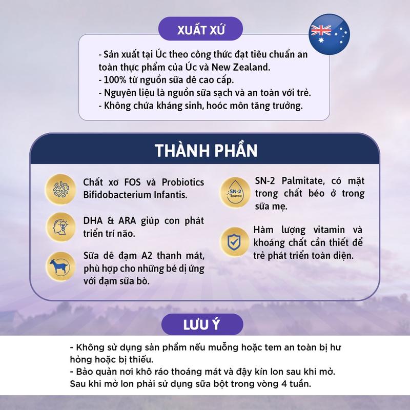 Product Introduction of Sữa Dê Tăng Khả Năng Hấp Thu Cho Bé Biostime Ultra Goat Số 1 - Sữa Bột Giúp Cân Bằng Hệ Tiêu Hóa Hộp 150g 0