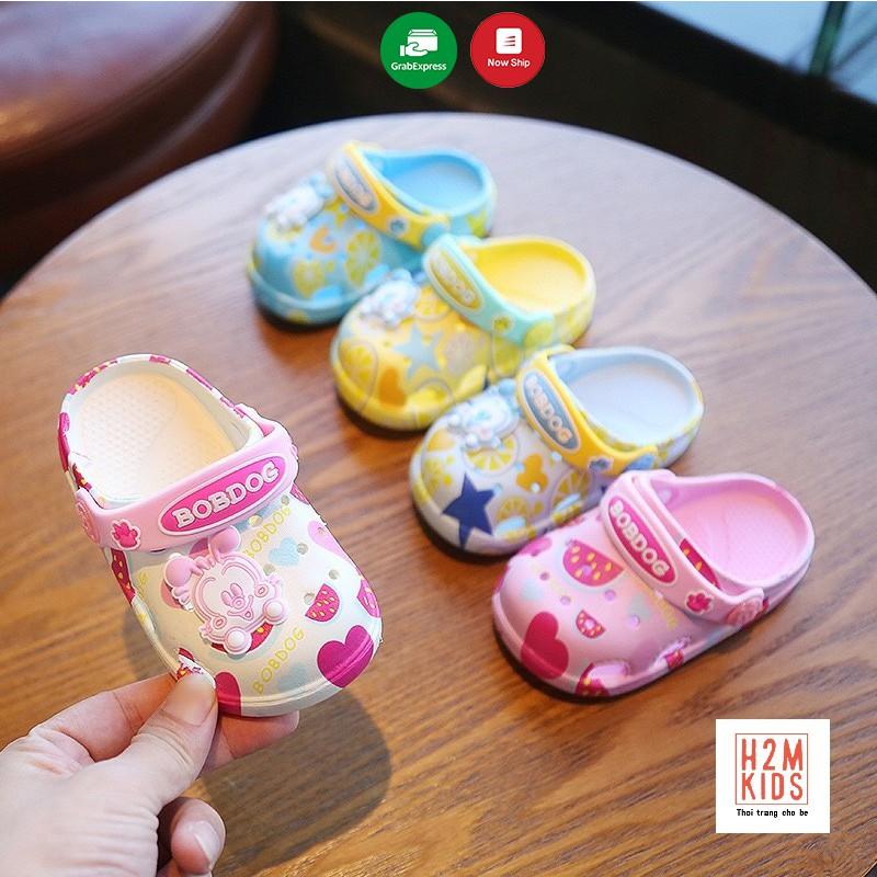 Dép cho bé Bobdog 8025 sục cross Sandal cho bé trai bé gái siêu nhẹ chống trơn trượt chính hãng SB2