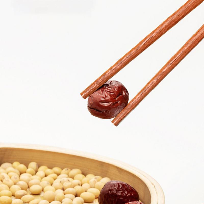 Product Introduction of Wooden Chopsticks, 10 Pairs Reusable Chinese Chopsticks, Natural Health Restaurant Chopsticks, Kitchen Utensils for Home Dining Room Picnic 3