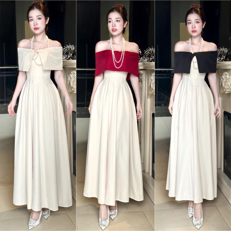 Đầm Corset (1) Dài Cúp Xoè Có Mút Trơn Ôm Gọn Nhiều Mãnh Nữ Women Đi Tiệc Váy Tiệc Cup Dress Vây xinh sang chảnh Váy xinh xinh sang chảnh váy đi biển đẹp Váy Đi Tiệc Đám Cưới Váy Xinh