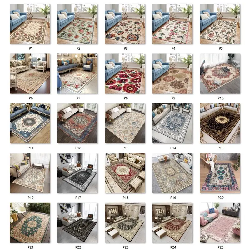 [UJB X RACUNNUUNA] Karpet Lantai Polyester  Uk 200 x 150cm /Karpet Lantai Polyester Motif Modern 3