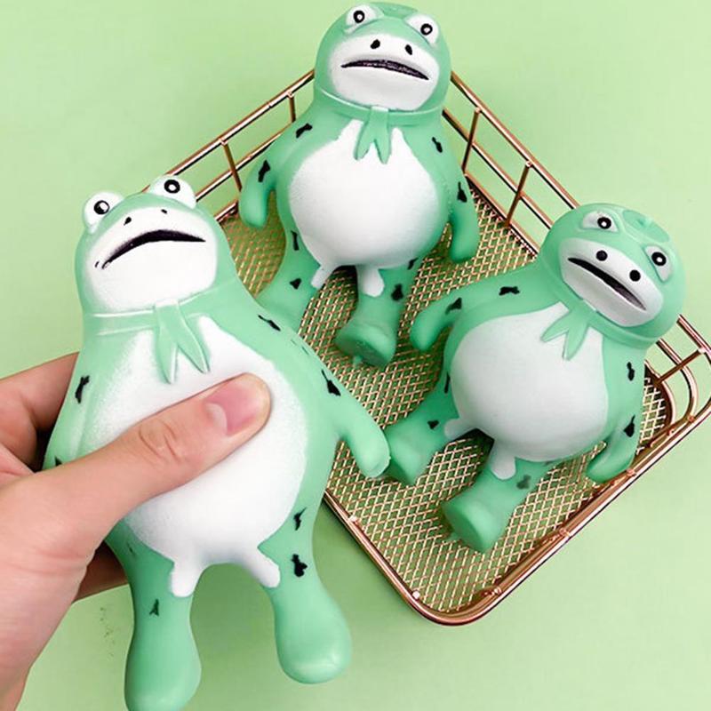 Đồ Chơi Giảm Căng Thẳng, Thiết Kế Ếch Co Giãn, Chất Liệu TPR Mềm BópMềm Mại Và Co Giãn, Giảm Căng Thẳng, Đồ Chơi Giảm Căng Thẳng Toy Giảm Stress 3