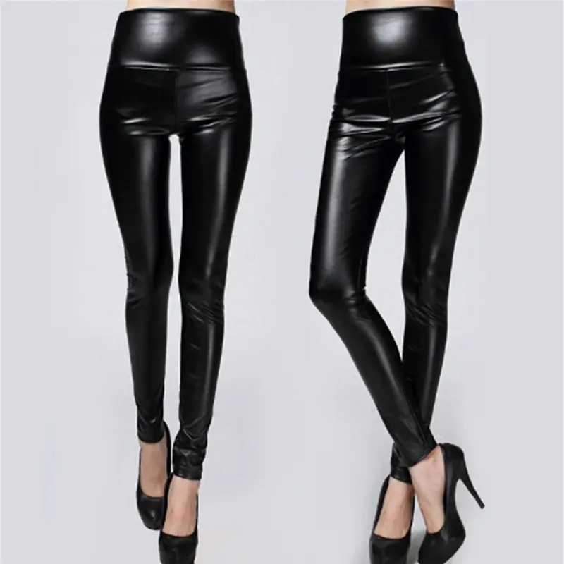 Quần Legging Dày, Dành Cho Nữ, Quần Mỏng, Quần Dài Da, Quần Dài Cạp Cao, Quần Ấm