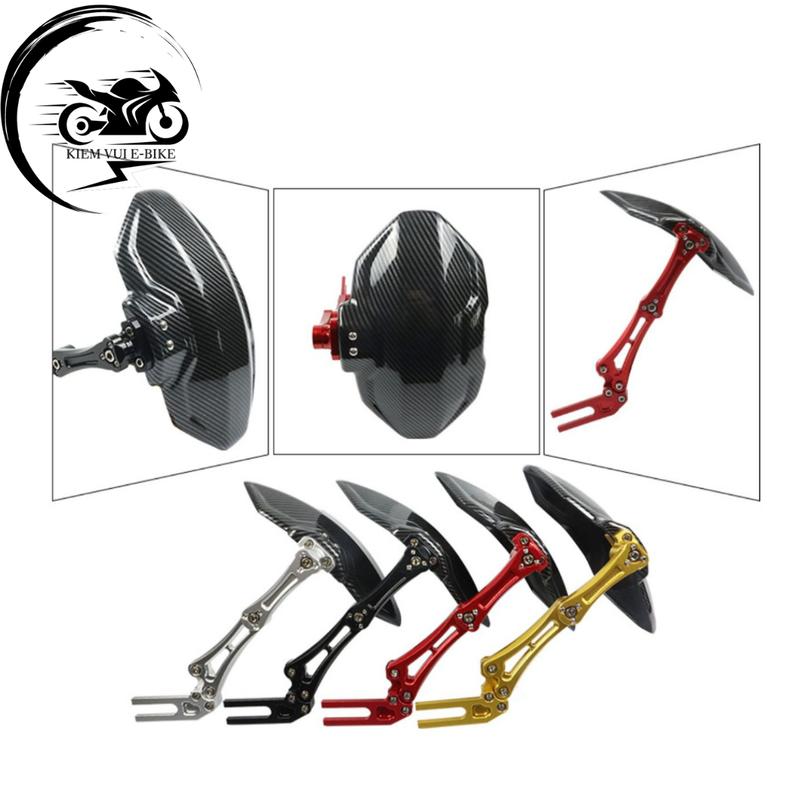 Dè chắn bùn vân carbon phía sau Loại 1 CNC vân đẹp cho xe máy, xe điện Phụ Kiện Phụ Tùng