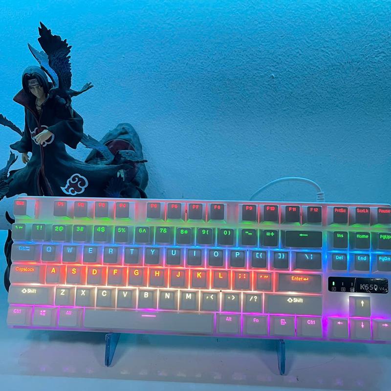 Bàn phím cơ Gaming K550 V4 Red Switch TKL 87 phím - Có hot-swap - Led Rainbow | BigBuy360 - bigbuy360.vn