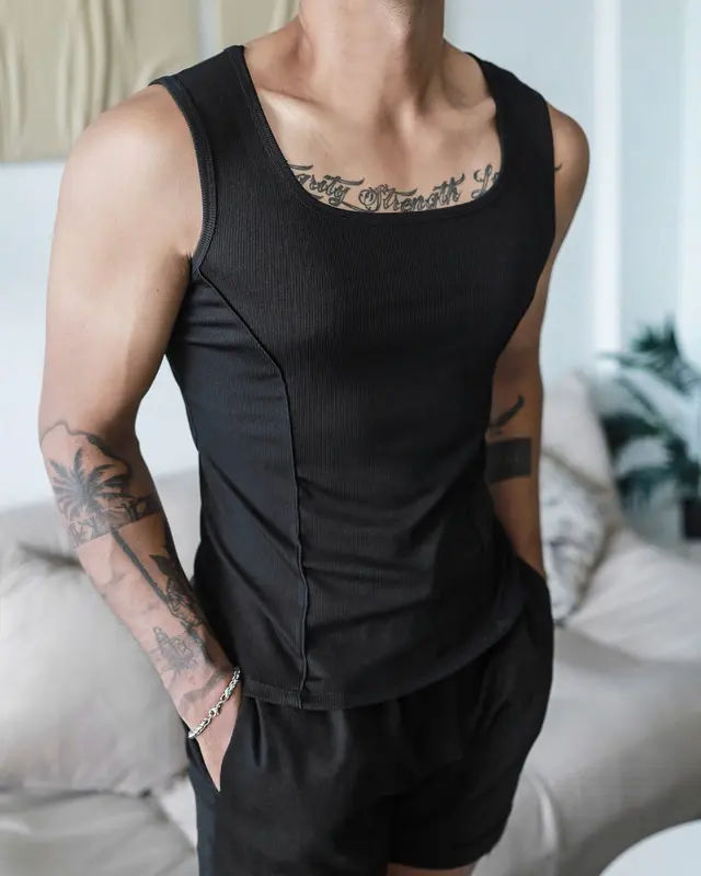 Áo Ba Lỗ V2 Stripe Tanktop - Form Slim Fit - VIRAL CLOTHING 0
