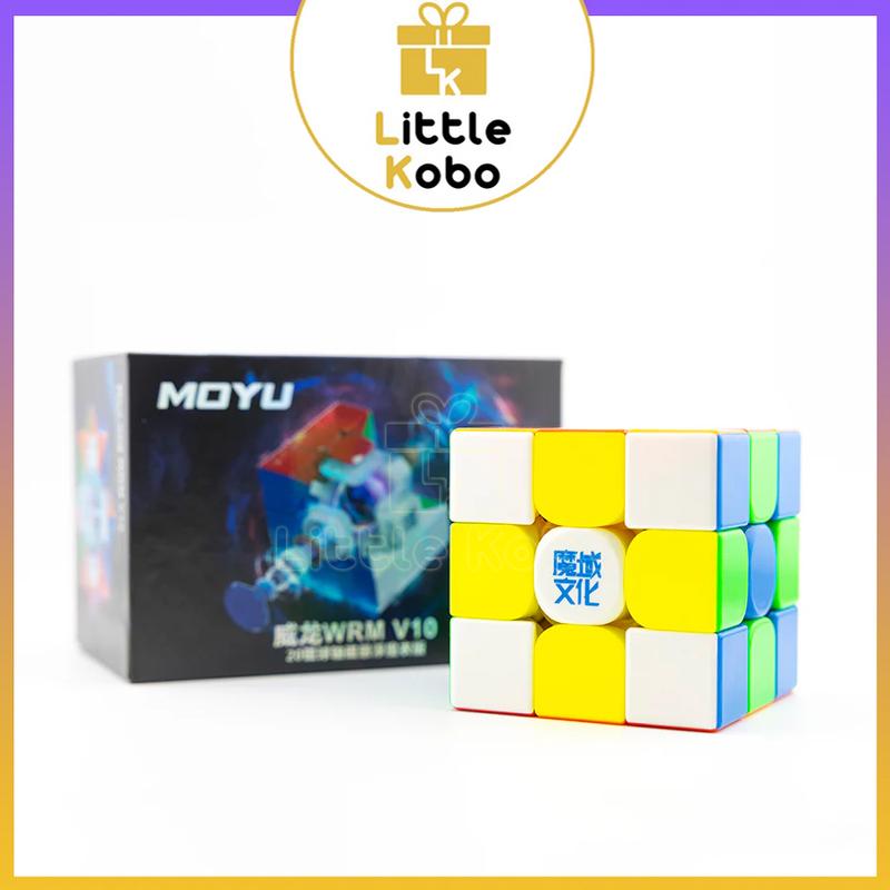   V10  Rubik MoYu WeiLong WRM V10 3x3 Rubic WeiLong WR M Cao Cấp Có Nam Châm Magnetic Maglev Ballcore UV Đồ Chơi Trí Tuệ 
