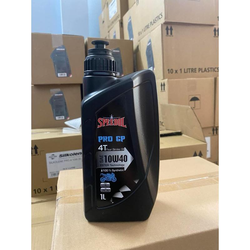Nhớt SPEEDOL PRO GP 4T 10w40 tổng hợp toàn phân cho xe số Synthetic Ester 5