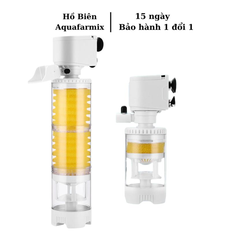 Máy Lọc Đa Năng 6IN1 Cao Cấp Cho Bể Cá - Bơm, Tạo Oxy, Lọc, Tạo Sóng, Hút Cặn, Tạo Vi Sinh bộ  lọc  vòi  nước  hồ  cá