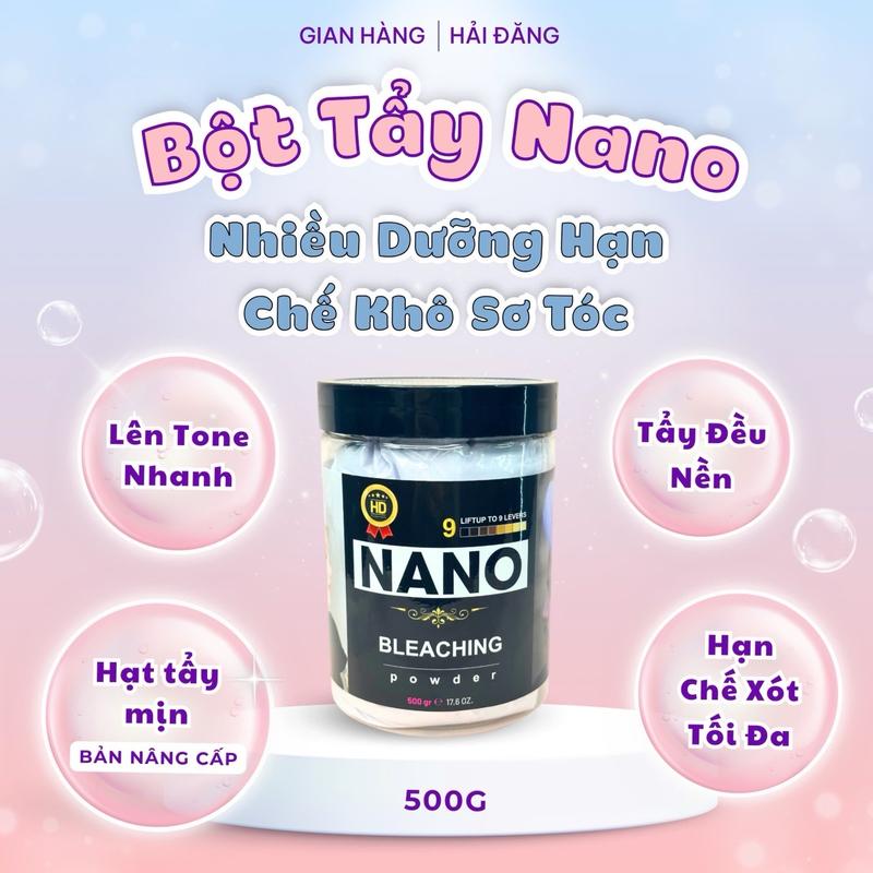 BỘT TẨY TÓC ( NANO ) Tẩy 2 Lần Max Lever - Nhiều Dưỡng Hạn Chế Khô Tóc ( KHÔNG KÈM OXY ) Đổi Màu Tóc bột  tẩy