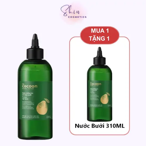 [Mua 1 Tặng 1 - Chọn Đúng Phân Loại] Nước Dưỡng Tóc Tinh Dầu Bưởi Cocoon 310ML