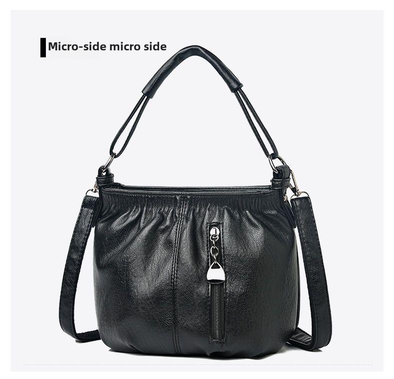 Authentic Leather Tactile Feel Small Bag Female Ladies New Bag Portable Shoulder Crossbody Bag Mother Bag Grandma Bag shoulder bag women's tote bags Sculpted for the Modern Woman Authentic Leather Tactile Feel Small Bag Female Ladies New Bag Portable Shoulder Crossbody Bag Mother Bag Grandma Bag shoulder bag women's tote bags Sculpted for the Modern Woman