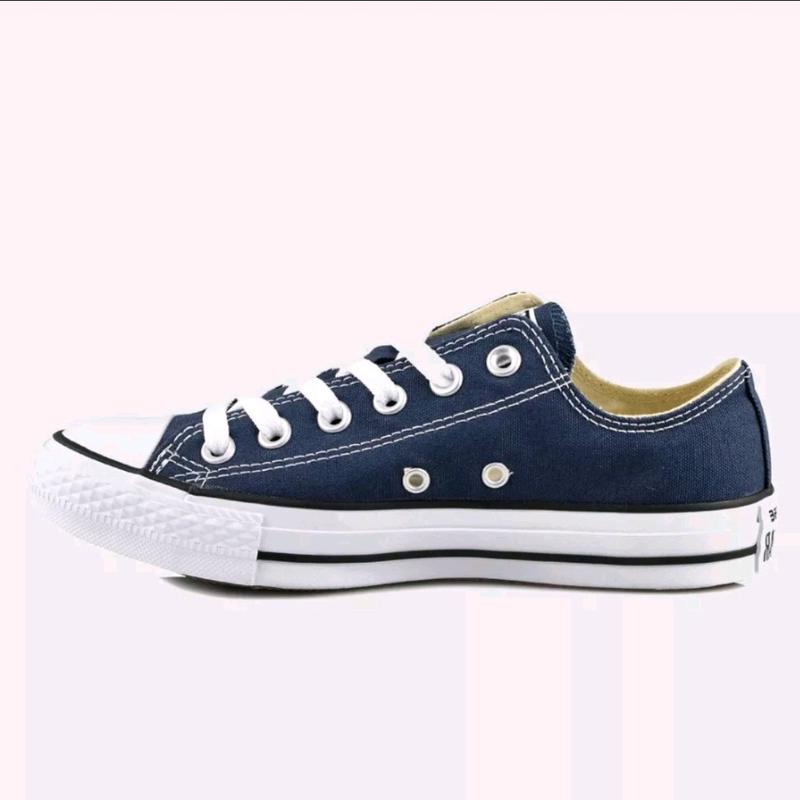 Sepatu Sneakers All St4r C0nverse Blue Low Basic (bisa COD) 3