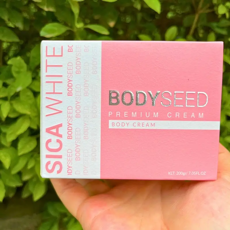 Kem Body Seed Mầm Sica White Chính Hãng 200gr Sữa Dưỡng Thể Hỗ Trợ Trắng Da Toàn Thân Dưỡng Ẩm Sáng Da Dưỡng Da Body Nữ Women 6