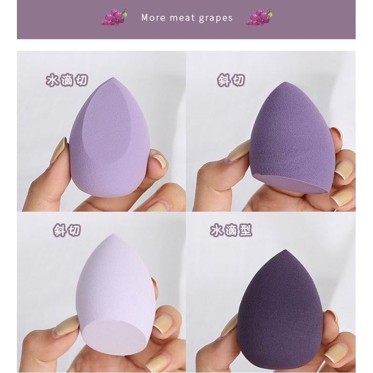 Set 4 Bông Mút Trang Điểm Kèm Hộp Đựng Xinh Xắn 4