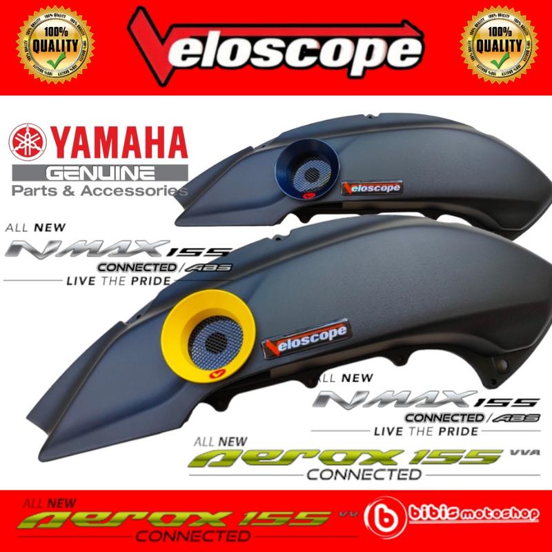 Veloscope Yamaha All New Nmax 155 All New Aerox 155 Connected Lexi 155 LX Nmax Neo Neo S Cover Filter Udara Sub Assy Air Cleaner High Qoality 3