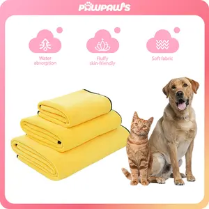 Pawpaw's Handuk Hewan Peliharaan –  Handuk Mandi Kucing Micorfiber Yang Cepat Menyerap Dan Kering, Pet Towel Untuk Anjing Handuk Grooming Lembut Untuk Pengeringan PP-HAE6033