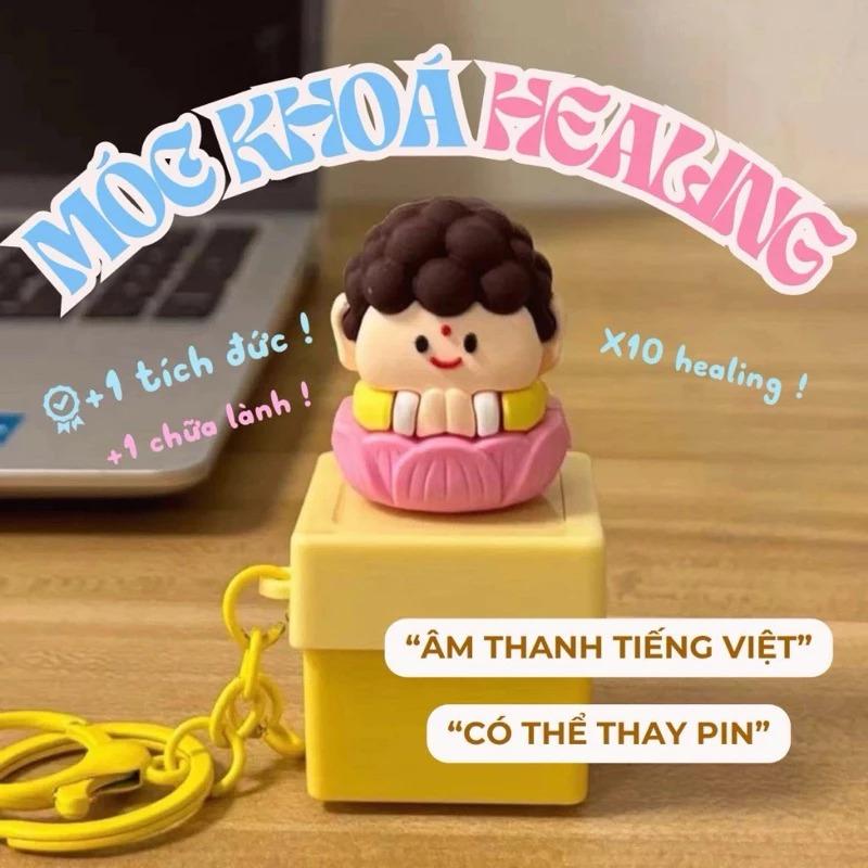  Móc khóa tịnh tâm tiếng việt Móc Khoá Đồ Chơi Gõ Mõ Tịnh Tâm Móc Chìa Khoá Women Nữ 