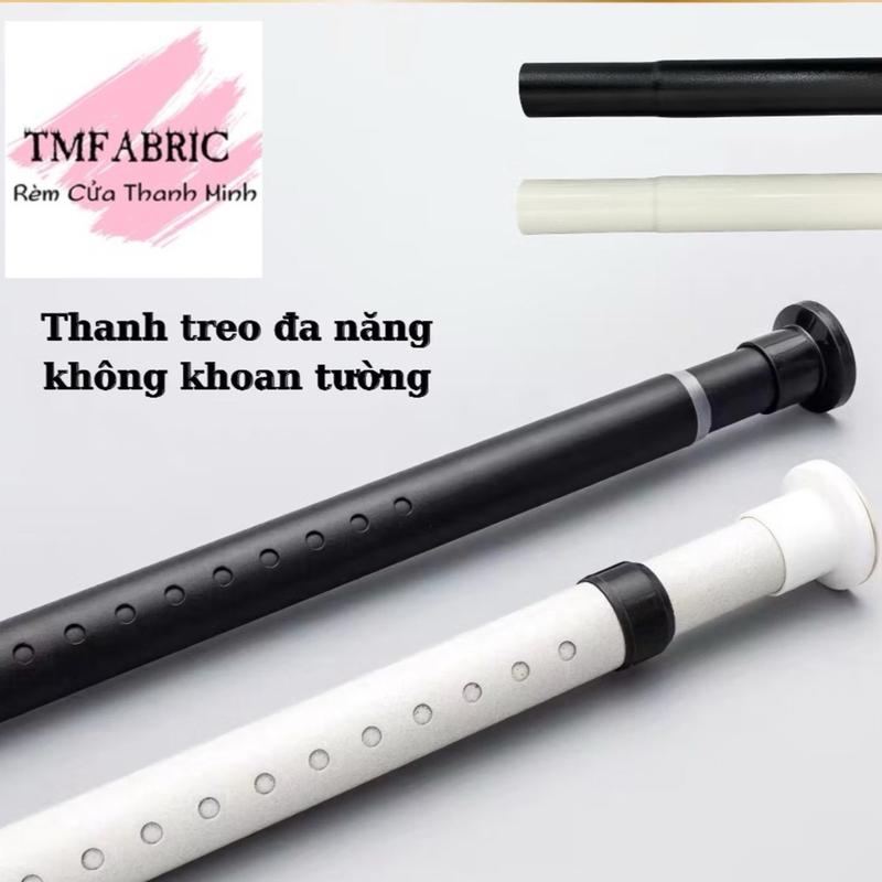 Thanh Treo Rèm 32mm Không Cần Khoan Tường, Đa Năng Dễ Dàng Sử Dụng, Chất Liệu Thép Không Rỉ Kết Cấu Bền Bỉ Chắc Chắn Chịu Lực Tốt