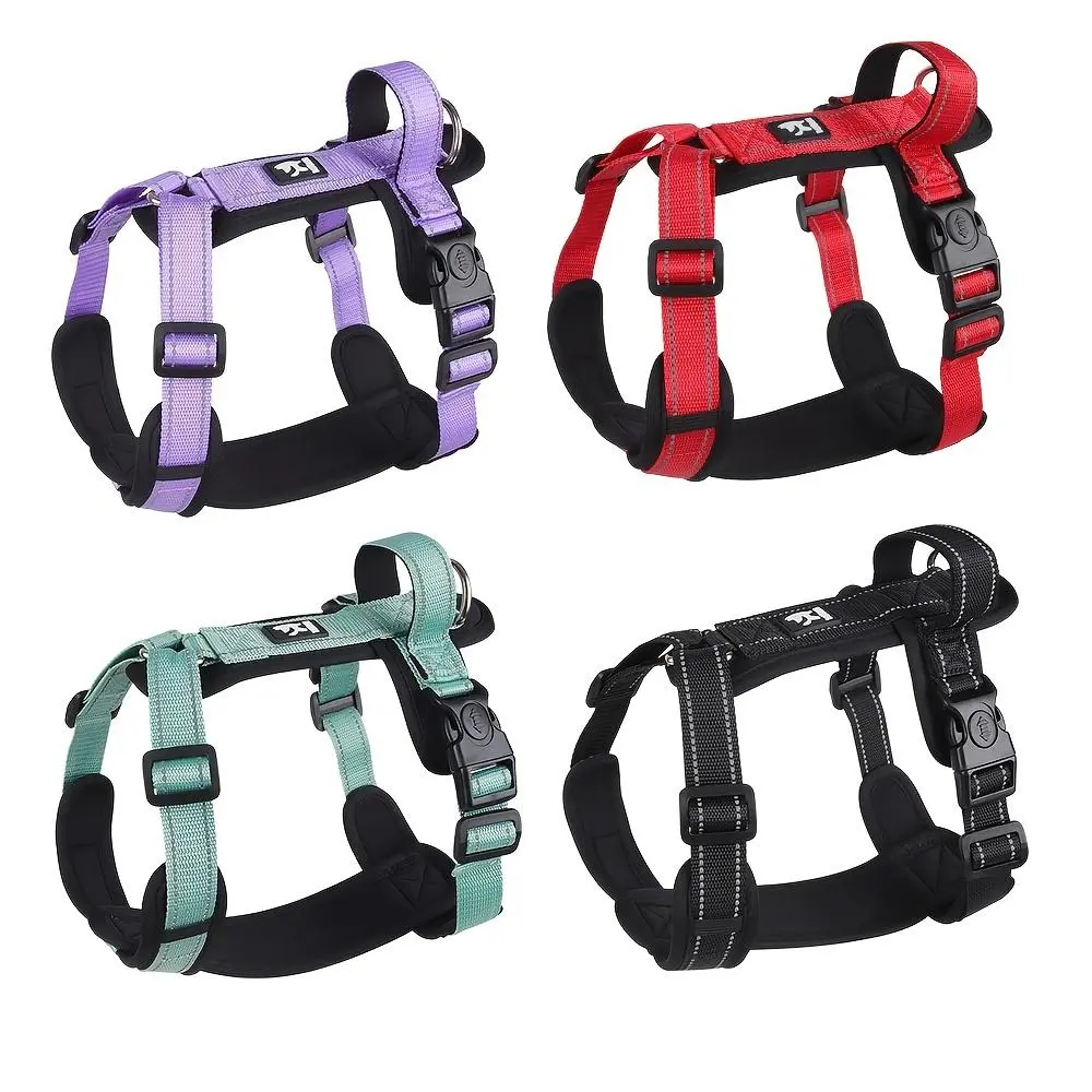 Adjustable Dog Harness, Reflective Pet Chest Strap, Pet Supplies for Small, Medium and Large Dogs, Dog & Cat Accessories