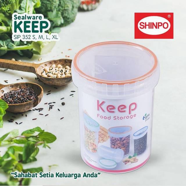 Gambar Shinpo Toples Serbaguna Keep 'SIP 352 L' Biru Transparan BPA Free Wadah Penyimpanan Makanan Plastik Food dari Formiana Kota Surabaya Tokopedia