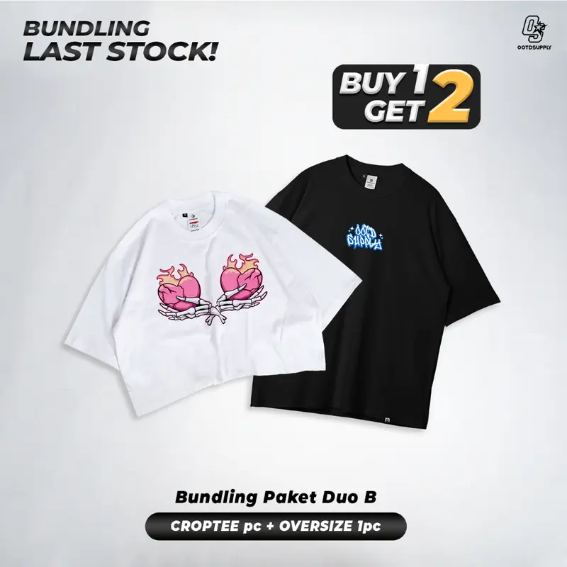 OOTDSUPPLY Bundling Last Stock Pack | Buy 1 Get 3 More | Limited Item Unisex | Free Sticker 4