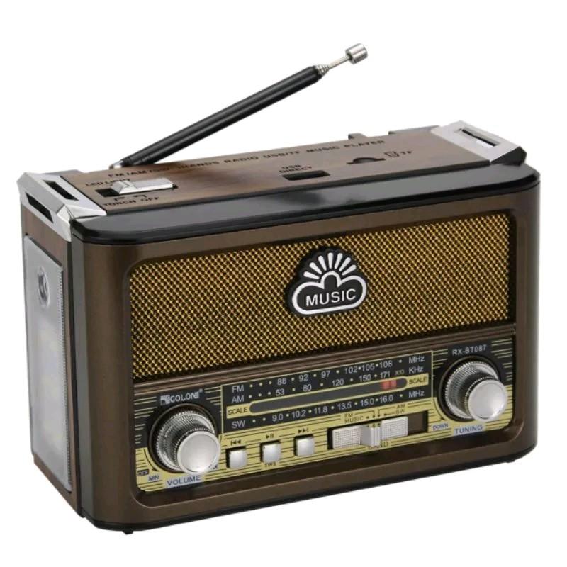 Rechargeable Radio Portable Radio FM Bluetooth USB Radio Torch - TikTok ...
