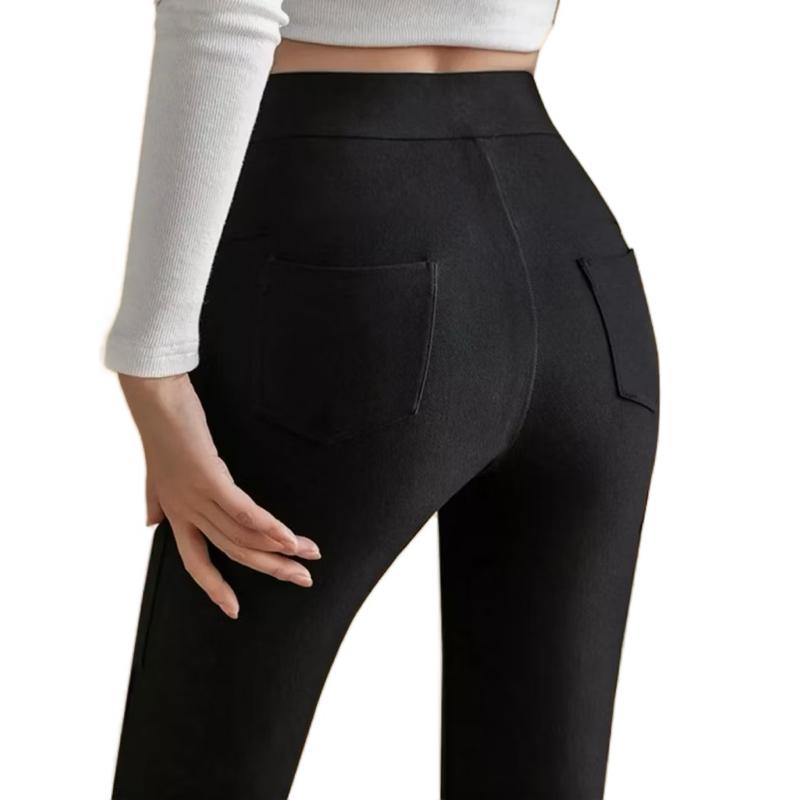 Combo 1-2-3 Quần Legging Nữ Có Túi Cạp Cao 5 Phân Umi Loại 1 Dày Dặn Co Giãn 4 Chiều - Women quan big size