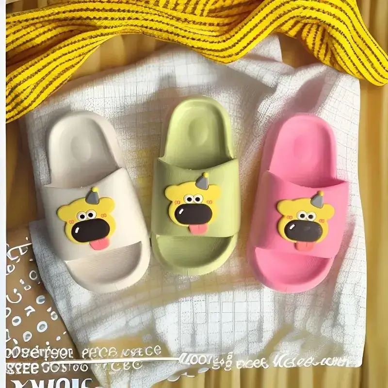 Stepping on Clouds Feeling Children's Slippers Boys Outdoor Home Bathroom Non-Slip Casual Small and Medium Girls Cute Summer Sandals