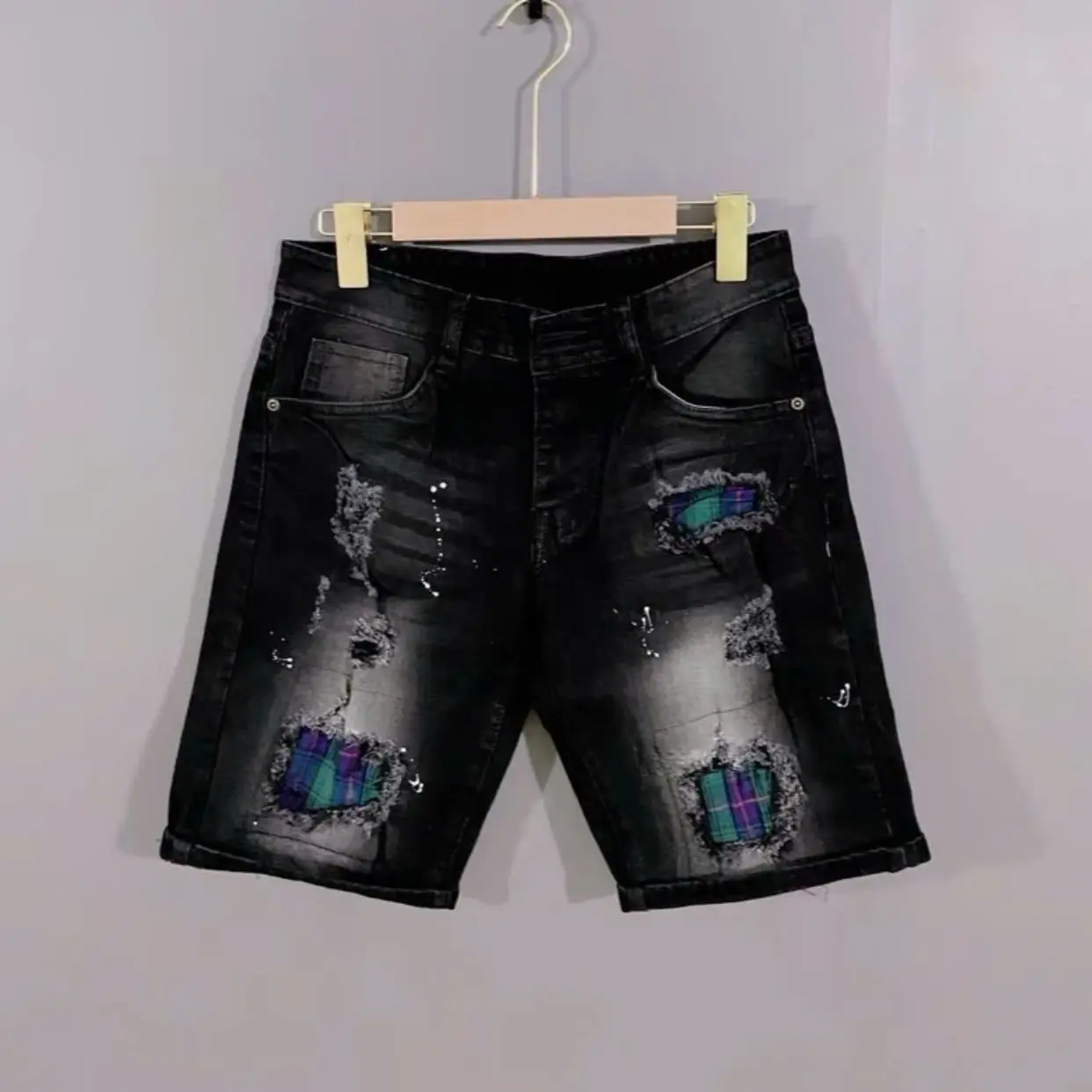 Quần short jean nam cao cấp chất liệu jean bò co giãn nhẹ như hình chuẩn from dáng đủ size có nhiều mẫu mới dành cho nam ( HÌNH THẬT TỰ CHỤP)