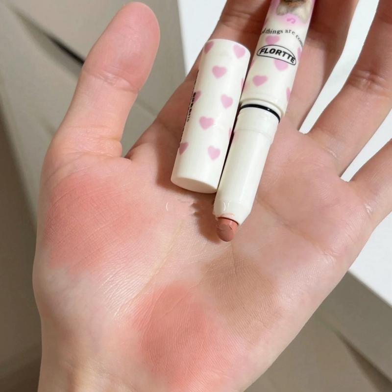 Bút Tạo Khối Che Khuyết Điểm Môi 2 Đầu Flortte Cute Puppy Hiệu Ứng Dày Che Thâm Môi Cosmetic Nữ Mỹ Phẩm Mỹ Phẩm