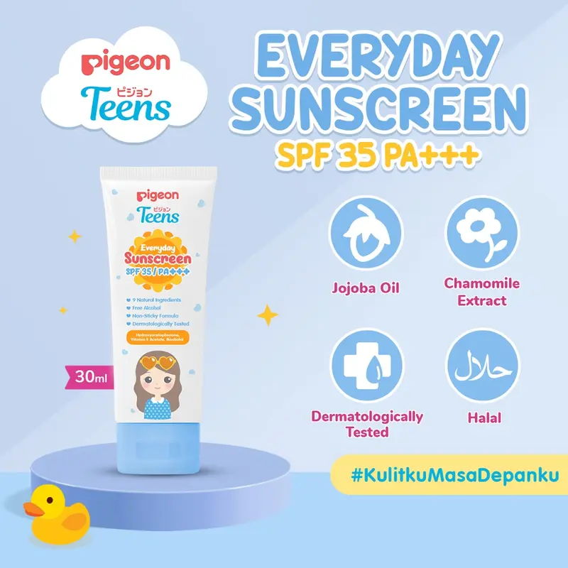 Pigeon Teens 1 Paket Lengkap Skincare Kulit Kering 5