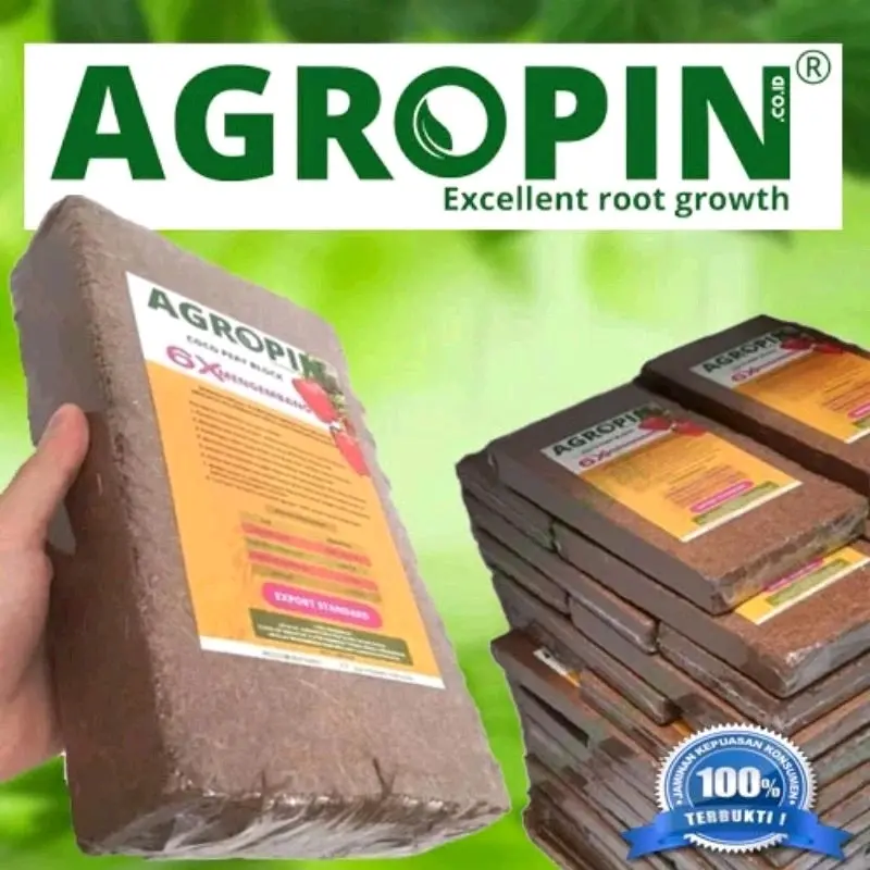 Cocopeat Blok 1 Kg Kering Agropin Siap Pakai 1