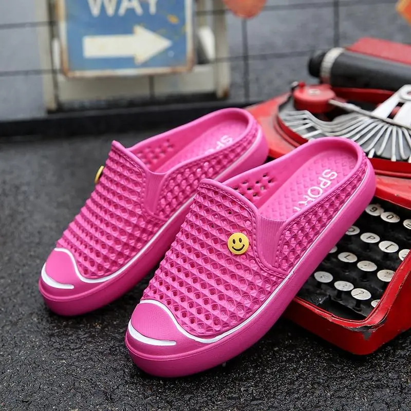 Giày Guốc Đi Vườn, Mùa Hè Lạnh Lùng, Dép Thường Ngày Unisex, Dép Nhanh Khô, Giày Đi Biển Chống Trượt, Thích Hợp Cho Mùa Hè 7