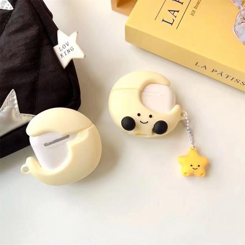 Product Introduction of New Air Pods 4 Cartoon cute Listen to music Crayon Shin-chan for Apple Airpods Pro 2 three-dimensional protective cover Air Pods 3 earphone cover Apple Air Pods 1 silicone case 5