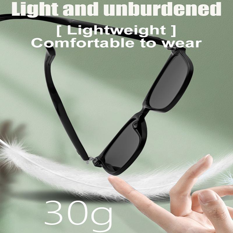 New Smart Glasses Bluetooth Make Receive Call Music Camera Noise Reduction UV 400 Anti Blue Light Glasses TWS Men Women Gifts
