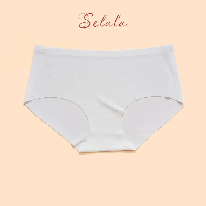 COMBO 6c Quần Lót Nữ Tàng Hình Selala Chất Su Mát Không Viền Chống Lộ Women quan  lot QS37 7