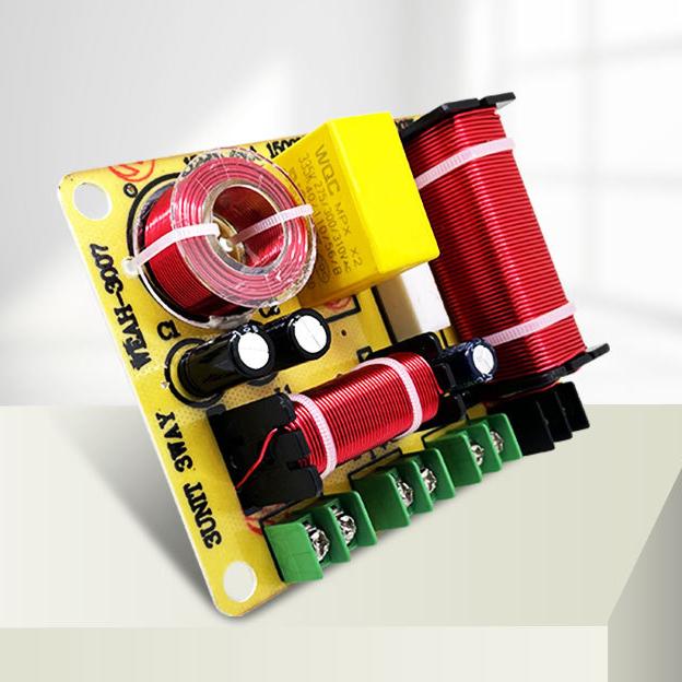 Mạch phân tần loa 3 đường tiếng WEAH3007 dùng cho loa 30-40 250-300w bass mid treble giá 1 chiếc Phụ Kiện nghe nhạc Kem